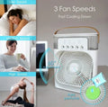 Portable Mini Air Cooler – USB Rechargeable Personal Cooling Fan